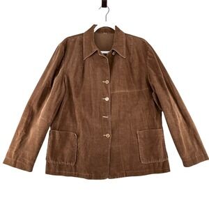 VTG Abercrombie & Fitch Juilliard Zephury Corduroy Chore Jacket Mens Medium